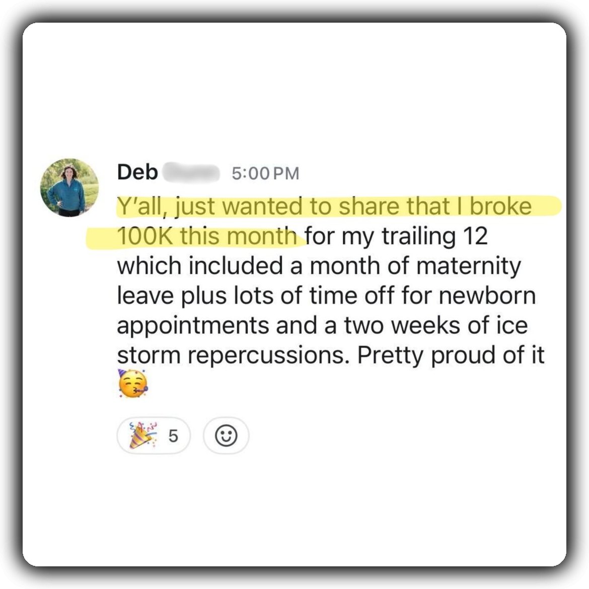 Client testimonial 4 for Jerred Moon coaching.