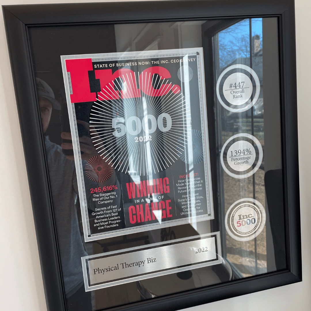PT Biz on the Inc. 5000 list